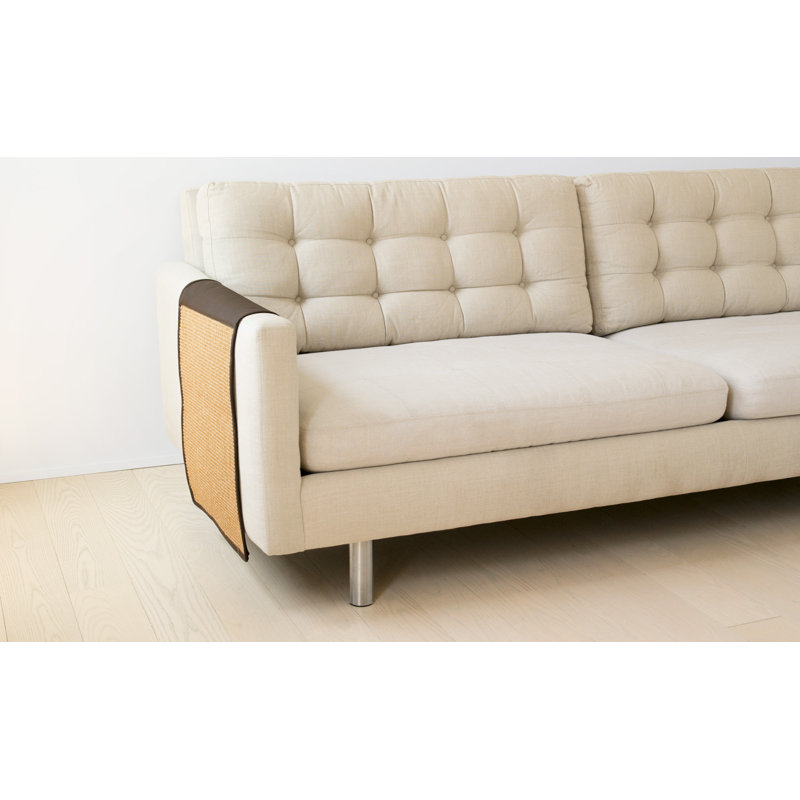 Tucker Murphy Pet™ Iowa Cat Scratching Sofa Guard Vegan Leather